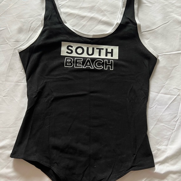 Black bodysuit. Worn once - Picture 1 of 3